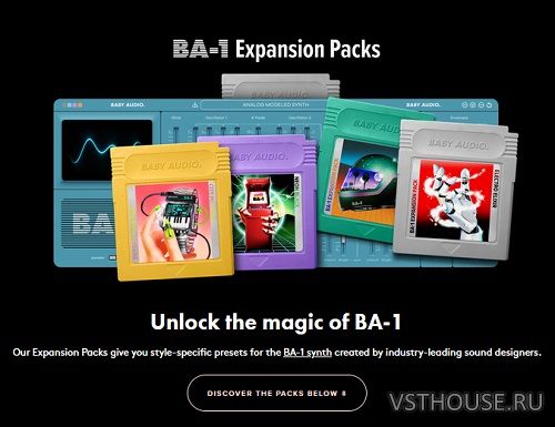 BABY Audio - BA-1 Expansion Packs (PRESETS) BABY Audio - BA-1 Expansion Packs (PRESETS)