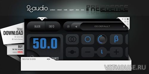 2CAudio - Precedence v1.5.0 VST, AAX x64