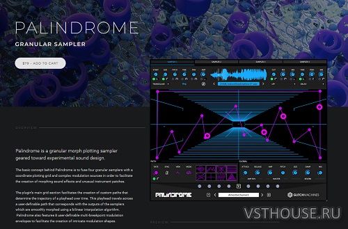 Glitchmachines - Palindrome v1.4.0 VSTi3 x64 Glitchmachines - Palindrome v1.4.0 VSTi3 x64