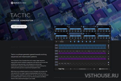 Glitchmachines - Tactic v1.3.0 VSTi3 x64 Glitchmachines - Tactic v1.3.0 VSTi3 x64