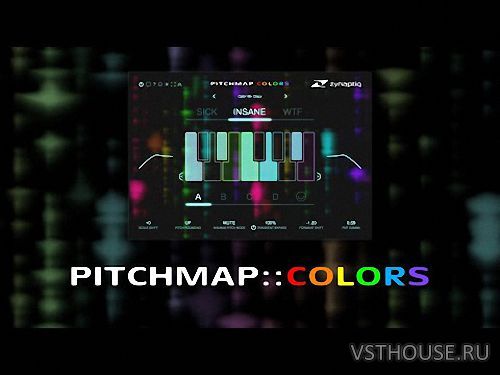 Zynaptiq - PITCHMAP COLORS v1.0.0 VST, VST3, AAX, x64