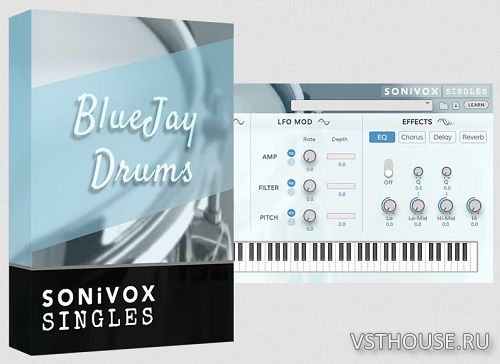 SONiVOX - Singles Blue Jay Drums v1.0.0-2022 VST, AAX x64 SONiVOX - Singles Blue Jay Drums v1.0.0-2022 VST, AAX x64