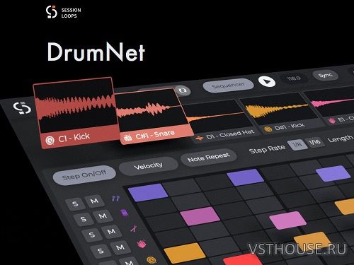 Session Loops - DrumNet v1.7.0 STANDALONE, VST3i x64 Session Loops - DrumNet v1.7.0 STANDALONE, VST3i x64