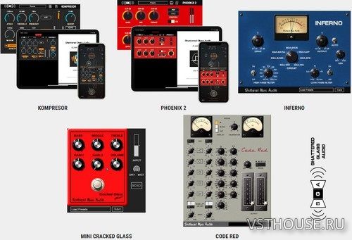 Shattered Glass Audio - Plugins Bundle v2023.11 VST, VST3, AAX x64 [16