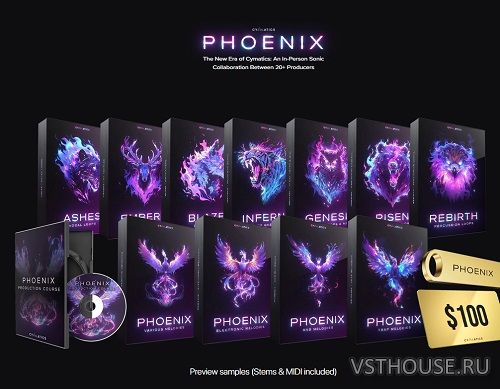 Cymatics - PHOENIX Launch Edition (MIDI, WAV)