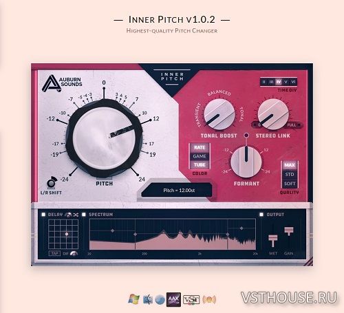 Auburn Sounds - Inner Pitch v1.0.0 VST, VST3, AAX, AU WIN.OSX x64