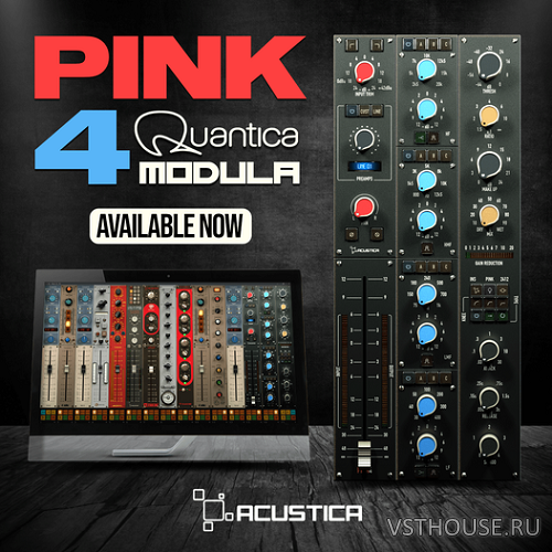 Acustica Audio - PINK 4 2023 REPACK VST, VST3, AAX x64