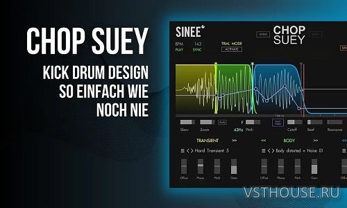 Tracktion Software - SINEE Chop Suey v1.3, VSTi3 x64 TCD Tracktion Software - SINEE Chop Suey v1.3, VSTi3 x64 TCD