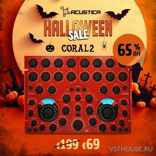 Acustica Audio - Coral 2 2023 REPACK VST, VST3, AAX x64