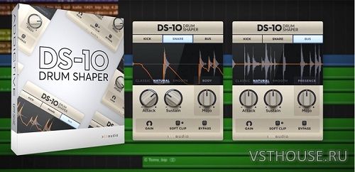 XLN Audio - DS-10 Drum Shaper v1.2.5 VST, VST3, AAX x64 XLN Audio - DS-10 Drum Shaper v1.2.5 VST, VST3, AAX x64