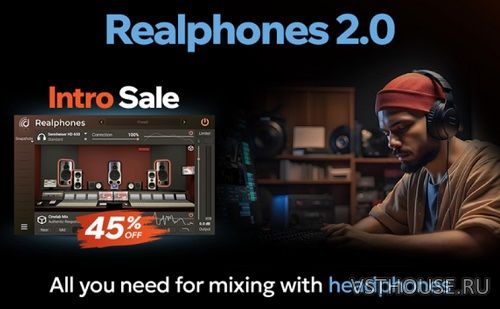 dSONIQ - Realphones 2 Ultimate v2.0.24 SAL, VST, VST3, AAX x64 dSONIQ - Realphones 2 Ultimate v2.0.24 SAL, VST, VST3, AAX x64