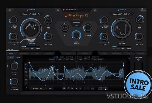 Cableguys - FilterShaper XL v1.0.1 VST, VST3, AAX x64 Cableguys - FilterShaper XL v1.0.1 VST, VST3, AAX x64