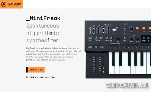 Arturia - MiniFreak V v2.0.0 SAL, VSTi, VST3i, AAX x64 Arturia - MiniFreak V v2.0.0 SAL, VSTi, VST3i, AAX x64