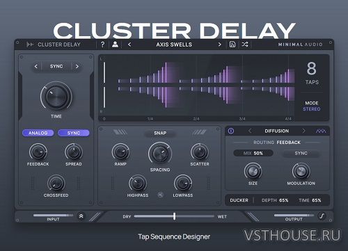 Minimal Audio - Cluster Delay v1.0.4 VST, VST3 x64 Minimal Audio - Cluster Delay v1.0.4 VST, VST3 x64