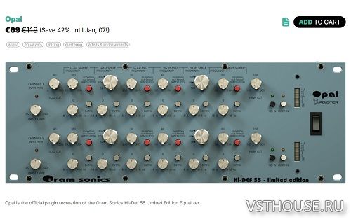 Acustica Audio - Opal 2023 REPACK VST, VST3, AAX x64