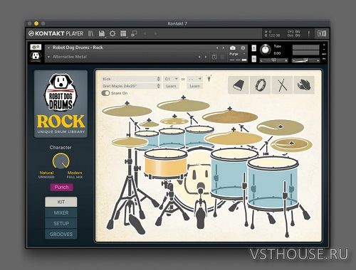 Robot Dog Drums - Rock v1.0.0 (KONTAKT) Robot Dog Drums - Rock v1.0.0 (KONTAKT)