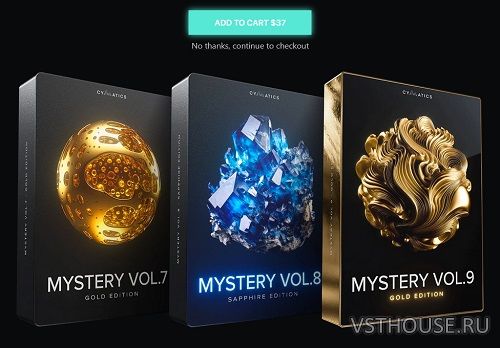 Cymatics - Mystery Vol. 7, 8, 9 (MiDi, WAV)