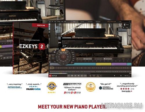 Toontrack - EZkeys v2.0.5 CE STANDALONE, VSTi3, AAX x64 [V.R]