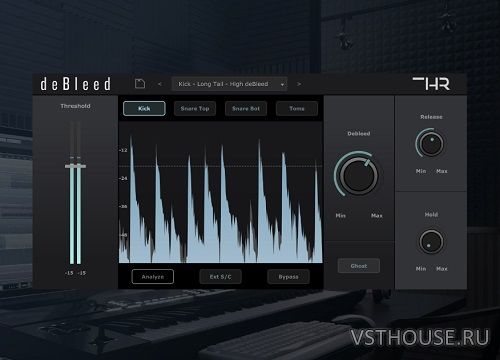 THR - deBleed 1.0 VST, VST3 x64