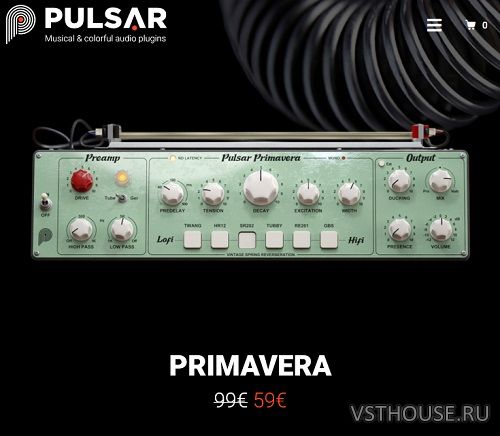 Pulsar Audio - Pulsar Primavera v1.0.12 VST, VST3, AAX x64 Pulsar Audio - Pulsar Primavera v1.0.12 VST, VST3, AAX x64