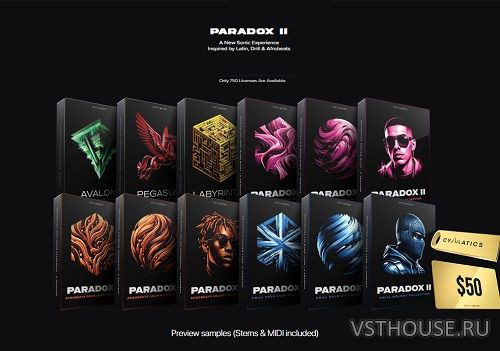 Cymatics - PARADOX 2 (MiDi, WAV) Cymatics - PARADOX 2 (MiDi, WAV)