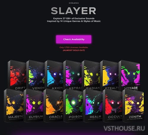 Cymatics - SLAYER Production Suite (MIDI, WAV) Cymatics - SLAYER Production Suite (MIDI, WAV)