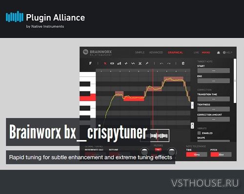 Plugin Alliance - Brainworx bx crispytuner v1.1.0 VST, VST3, AAX x64 Plugin Alliance - Brainworx bx crispytuner v1.1.0 VST, VST3, AAX x64