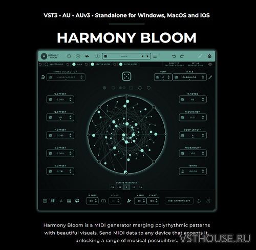 Mario Nieto - Harmony Bloom v1.2.8 SAL, VST3i x64 Mario Nieto - Harmony Bloom v1.2.8 SAL, VST3i x64