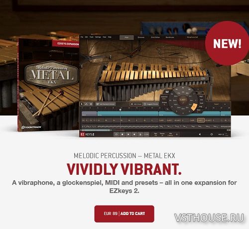 Toontrack - MELODIC PERCUSSION - METAL EKX (SOUNDBANK) Toontrack - MELODIC PERCUSSION - METAL EKX (SOUNDBANK)