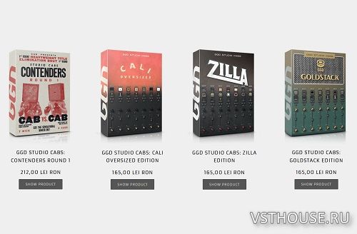 GetGood Drums - GGD Studio Cabs Bundle SAL, VST3, AAX x64 GetGood Drums - GGD Studio Cabs Bundle SAL, VST3, AAX x64