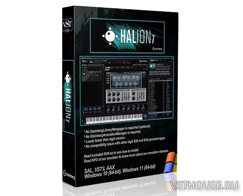 Steinberg - HALion 7 v7.1.0 STANDALONE, VSTi3, AAX x64 [R2R]