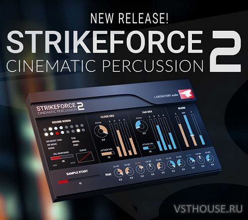 Laboratory Audio - Strikeforce 2 Cinematic Percussion v1.0.1 (KONTAKT) Laboratory Audio - Strikeforce 2 Cinematic Percussion v1.0.1 (KONTAKT)
