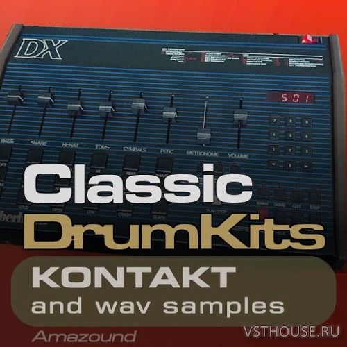 Amazound - Classic Drum Kits (KONTAKT) Amazound - Classic Drum Kits (KONTAKT)