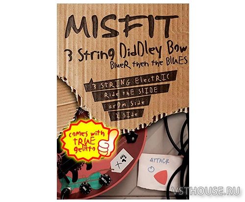 8Dio - Misfit 3 Stringed Diddley Bow (KONTAKT) 8Dio - Misfit 3 Stringed Diddley Bow (KONTAKT)
