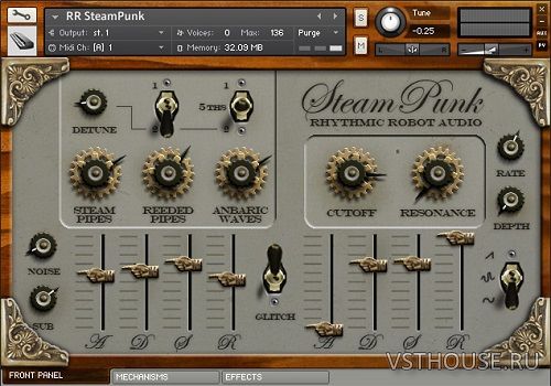 Rhythmic Robot Audio - SteamPunk (KONTAKT) Rhythmic Robot Audio - SteamPunk (KONTAKT)