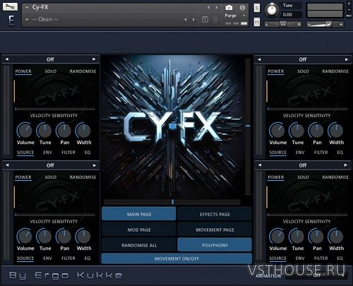 Ergo Kukke - Cy-FX (KONTAKT) Ergo Kukke - Cy-FX (KONTAKT)
