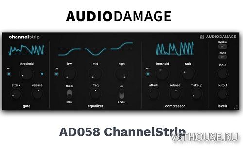 Audio Damage - AD058 ChannelStrip v1.1.1 Audio Damage - AD058 ChannelStrip v1.1.1