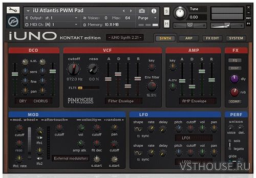 PinkNoise Studio - iUNO (KONTAKT) PinkNoise Studio - iUNO (KONTAKT)