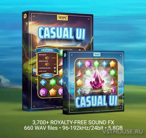 Boom Library - Casual UI (WAV)