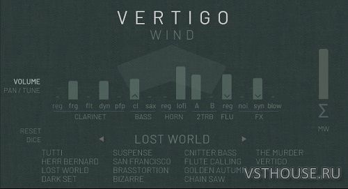 Cinematique Instruments - Vertigo Wind (KONTAKT) Cinematique Instruments - Vertigo Wind (KONTAKT)