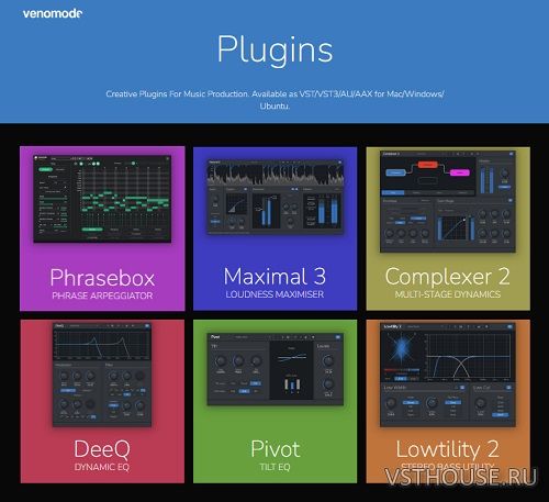 Venomode - Plugins Bundle v2024.10 VST, VST3, AAX x64 Venomode - Plugins Bundle v2024.10 VST, VST3, AAX x64
