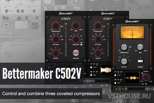 Plugin Alliance - Bettermaker C502V v1.0.0 VST, VST3, AAX х64 Plugin Alliance - Bettermaker C502V v1.0.0 VST, VST3, AAX х64
