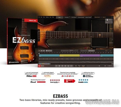Toontrack - EZbass Core Library Update 1.1.2 (SOUNDBANK) Toontrack - EZbass Core Library Update 1.1.2 (SOUNDBANK)