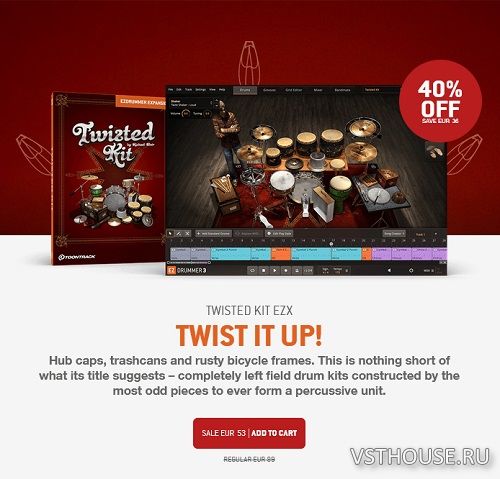 Toontrack - Twisted Kit EZX 1.5.2 Update (SOUNDBANK) Toontrack - Twisted Kit EZX 1.5.2 Update (SOUNDBANK)