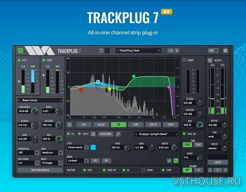 Wave Arts - TrackPlug 7 v7.0.6 VST, VST3, AAX x64 Wave Arts - TrackPlug 7 v7.0.6 VST, VST3, AAX x64