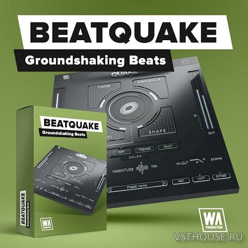 W.A Production - BeatQuake v1.0.0 VST, VST3, AAX x64 W.A Production - BeatQuake v1.0.0 VST, VST3, AAX x64