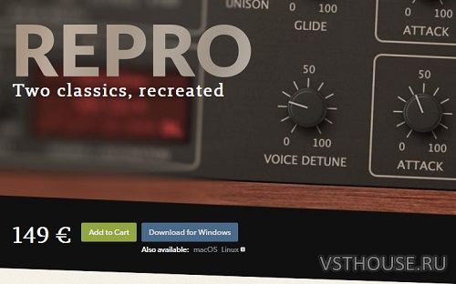 Heckmann Audio - u-he Repro v1.1.3 Heckmann Audio - u-he Repro v1.1.3
