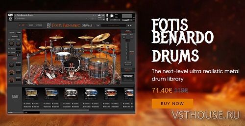 Stigmatized Productions - Fotis Benardo Drums 1.2.0 (KONTAKT) Stigmatized Productions - Fotis Benardo Drums 1.2.0 (KONTAKT)