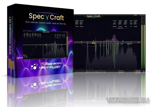 Three Body Tech - SpecCraft v1.4.1 VST, VST3, AAX, AU WIN.OSX x64 Three Body Tech - SpecCraft v1.4.1 VST, VST3, AAX, AU WIN.OSX x64
