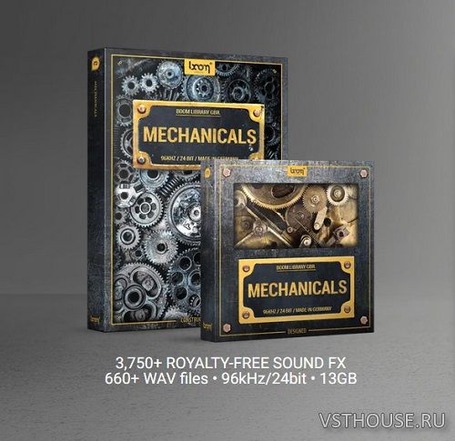 Boom Library - Mechanicals - Designed (WAV)